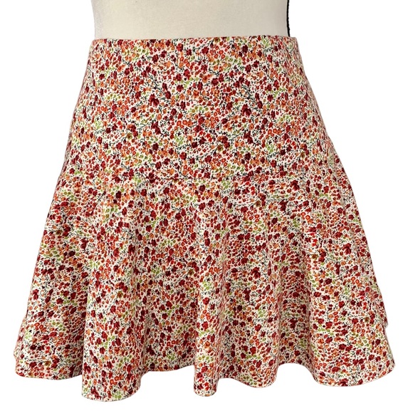 Thakoon Addition Ditsy Floral Flounce Mini Skirt Size 2 - Picture 1 of 9